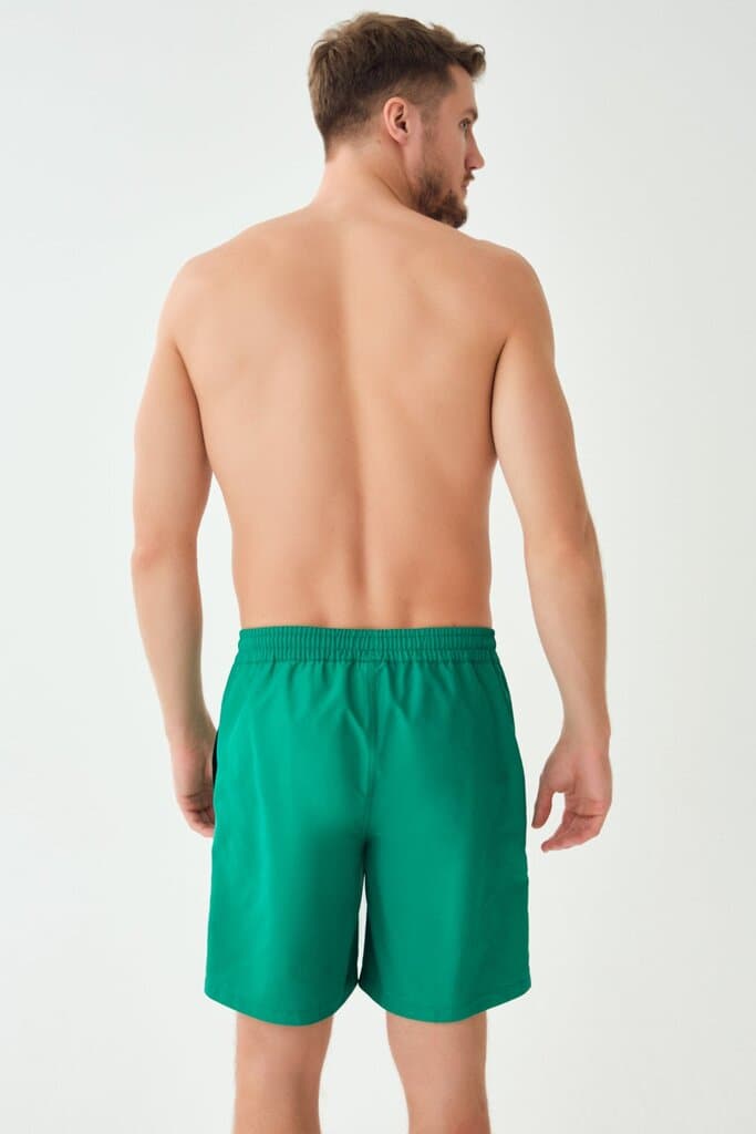 Dagi Green Micro Medium Plain Shorts 2