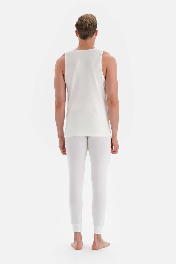 Dagi Off-White Thermal Men's Undershirt 3