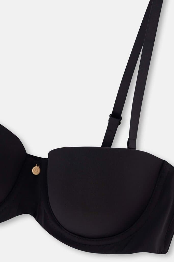 Dagi Black Calla Strapless Bralette 8