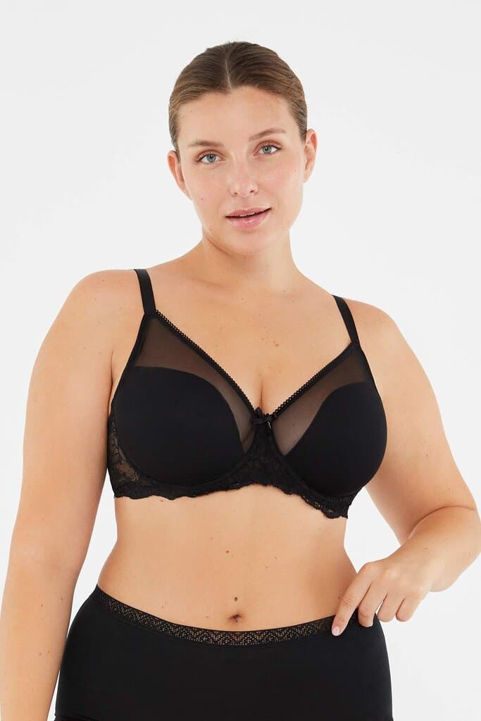 Dagi Black Aphrodite Minimizer Bra