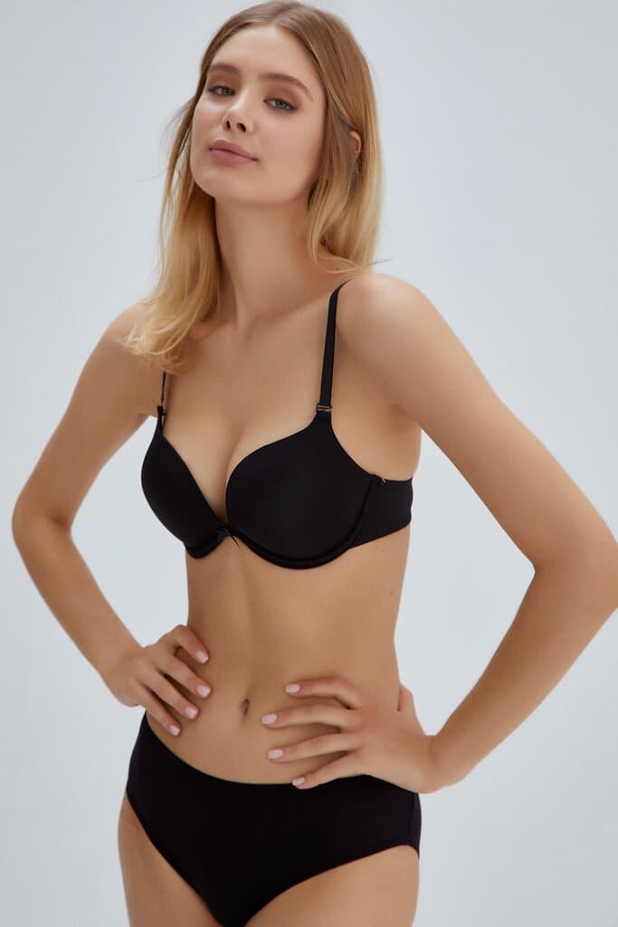 Dagi Black Angelica Double Push-Up Padded Bra 7