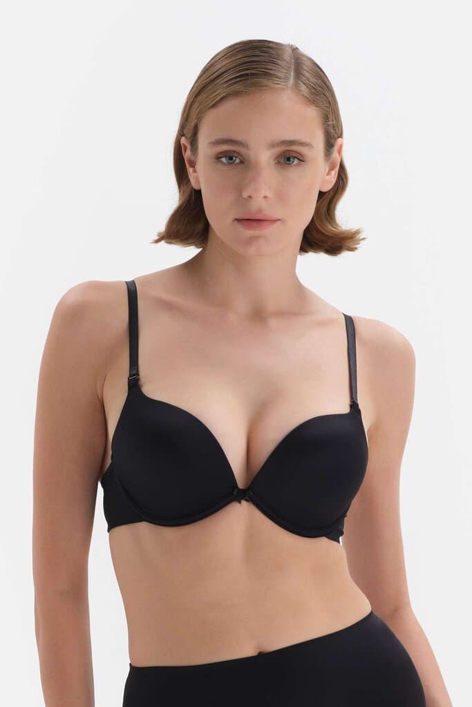 Dagi Black Angelica Double Push-Up Padded Bra