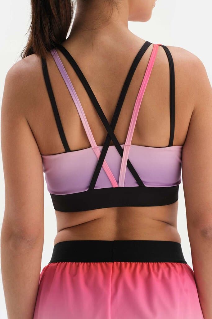Dagi Pink Mountain Active Sports Bra 5