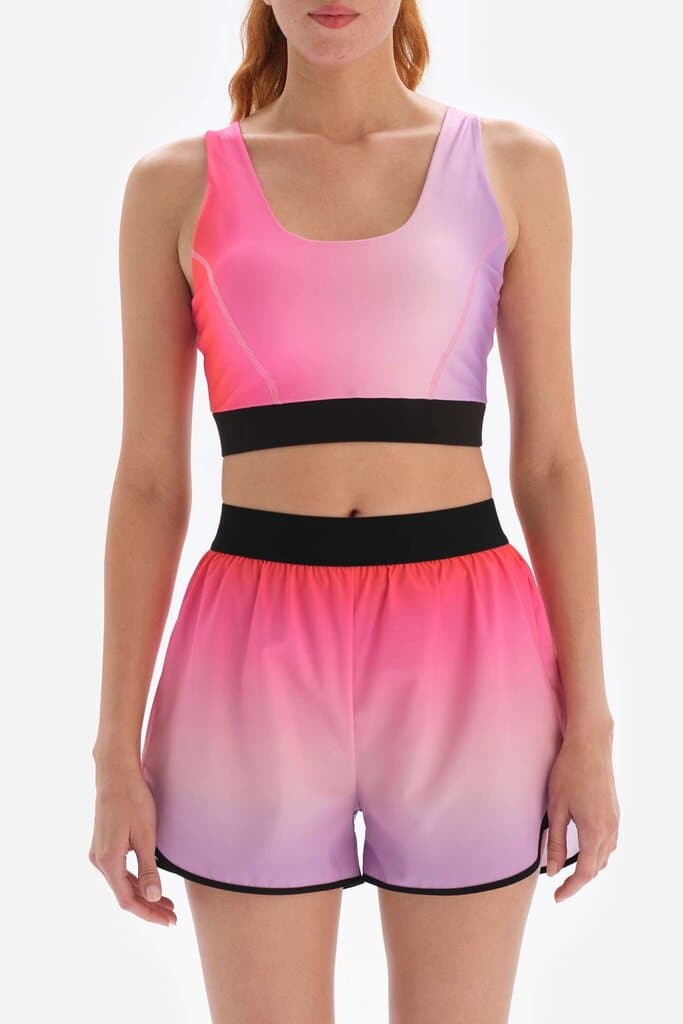 Dagi Pink Mountain Active Sports Bra 12