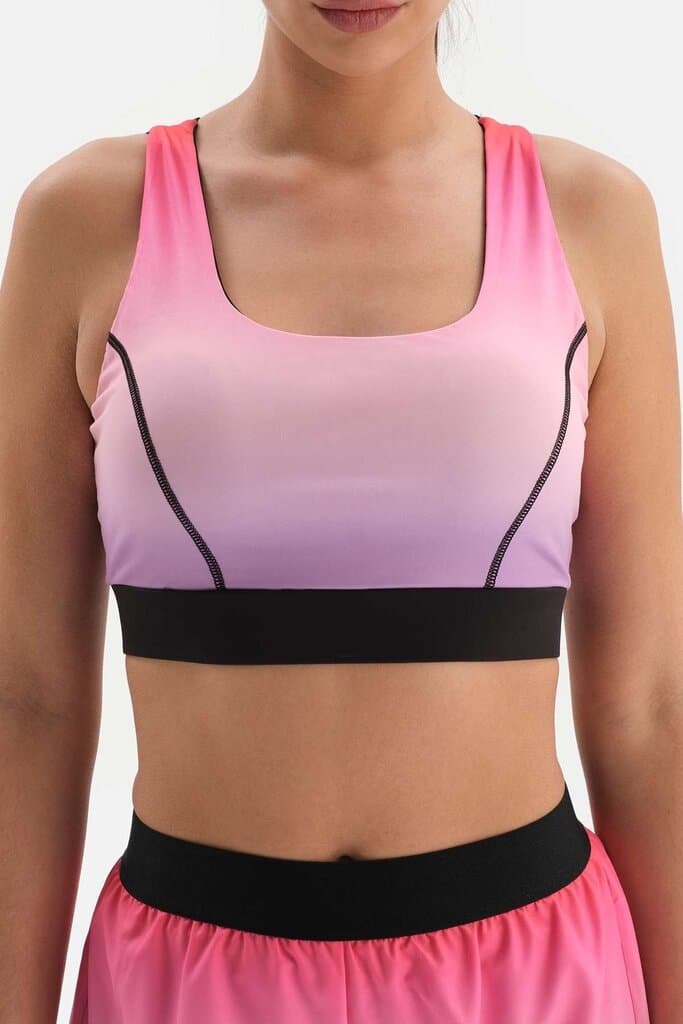 Dagi Pink Mountain Active Sports Bra 4