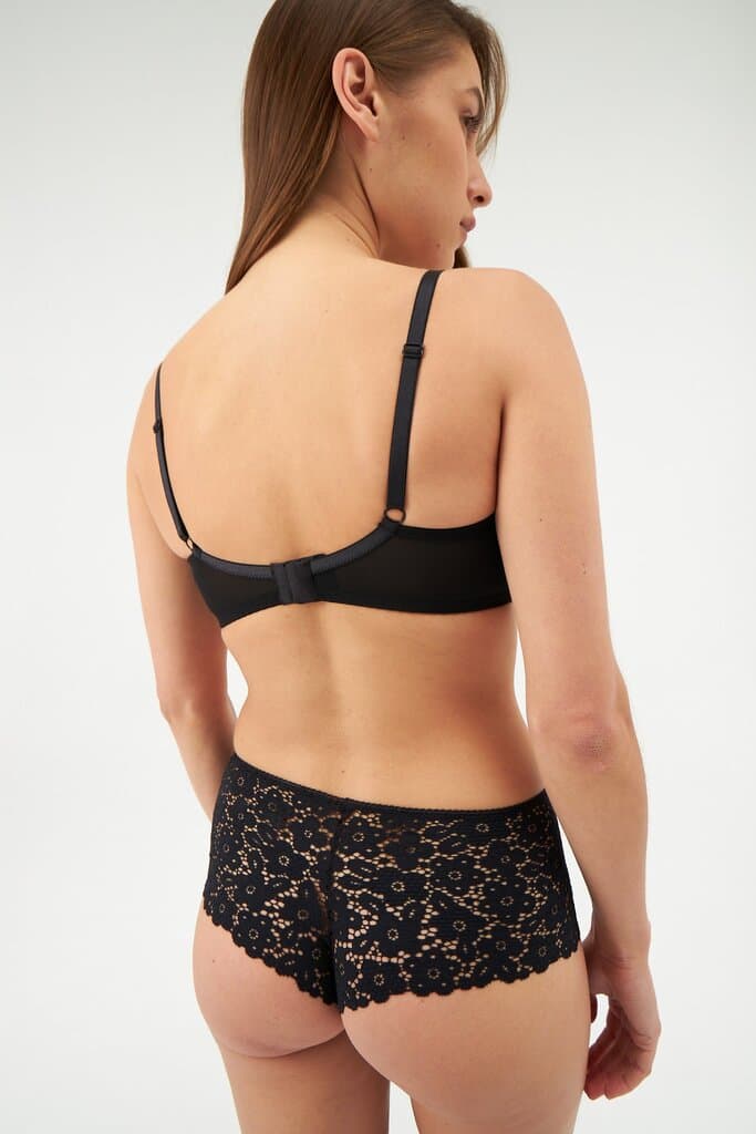 Dagi Black Lace Balconette Shaping Bra 5