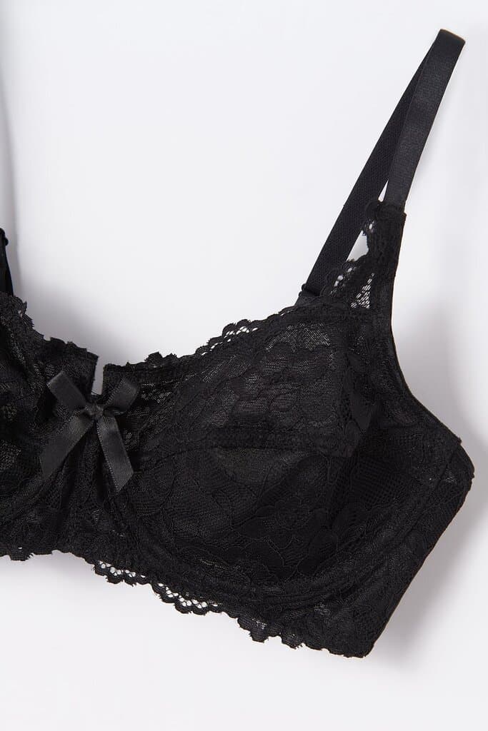 Dagi Black Lace Balconette Shaping Bra 7
