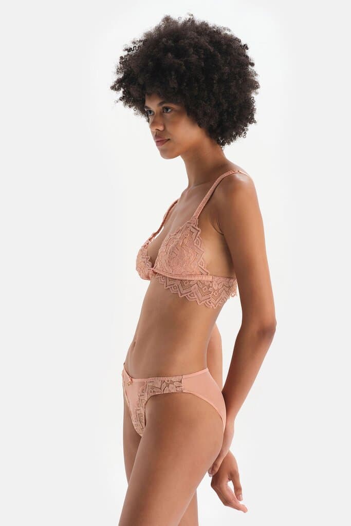 Dagi Lace-front, salmon-back thong 5