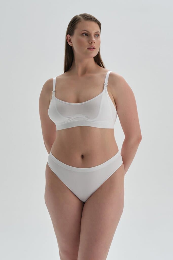 Dagi White Seamless Thong 5