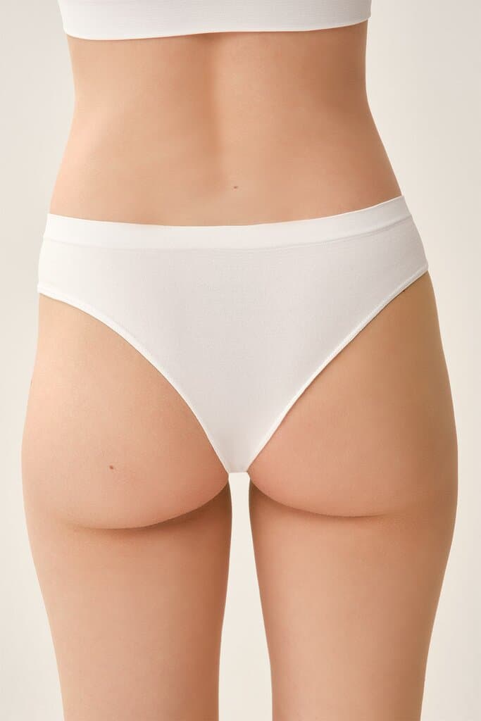 Dagi White Seamless Thong 6