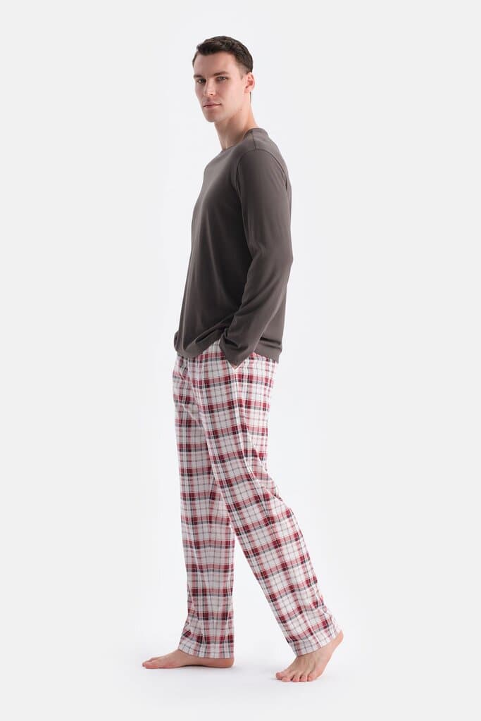 Dagi Smoked Long-Sleeve Six-Pocket Shirt and Pants Set 3
