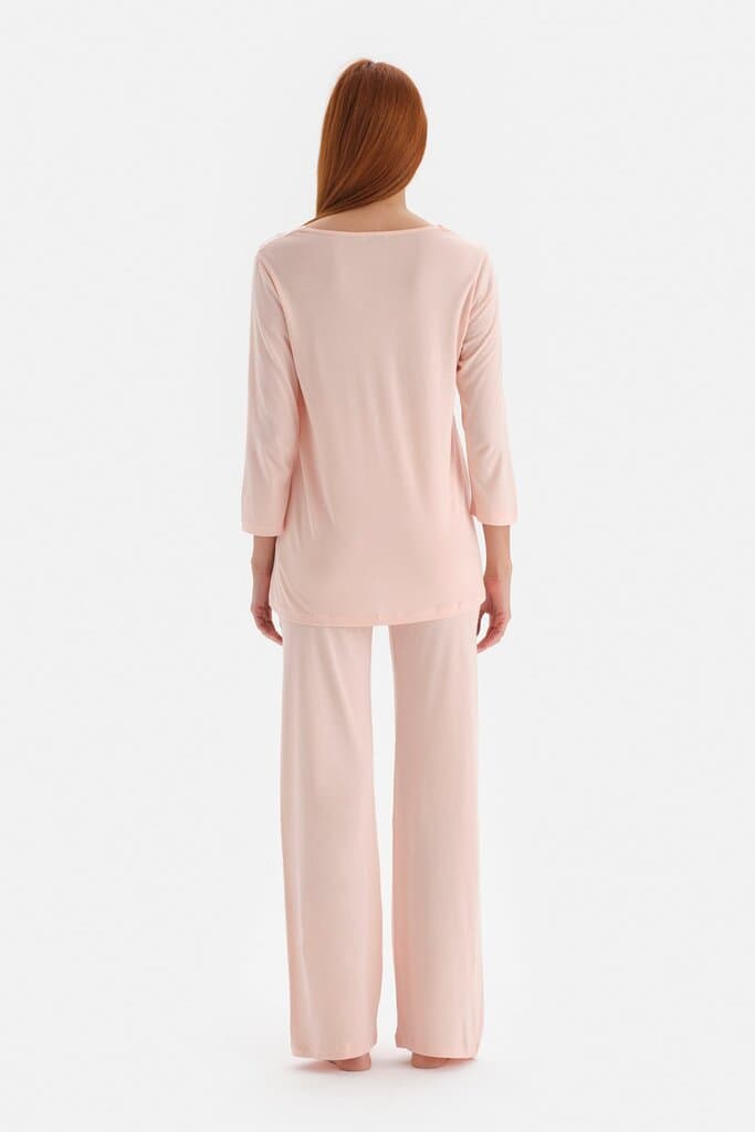 Dagi Salmon Pajama Set 2