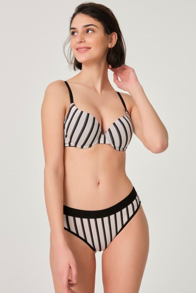 Dagi Black-Skin Thong Bikini