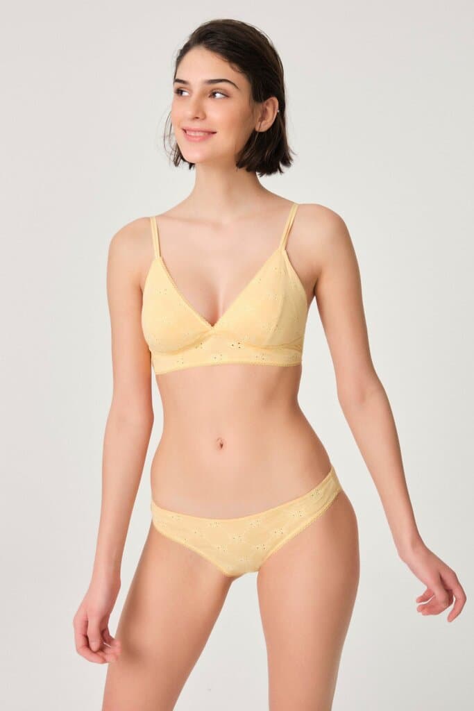 Dagi Yellow Cheeky Briefs