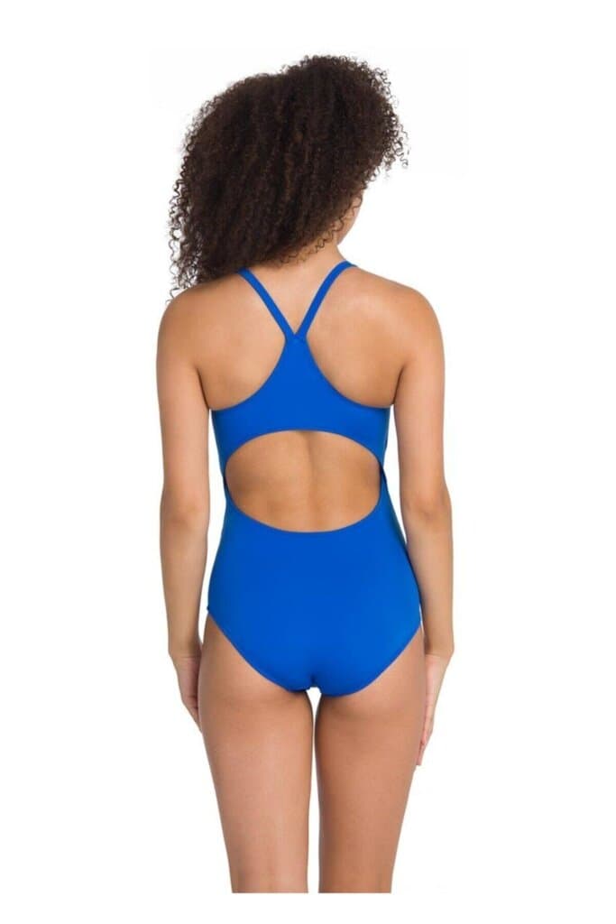 Dagi Women's Swimsuit with Thick Straps and Knit Pattern 2