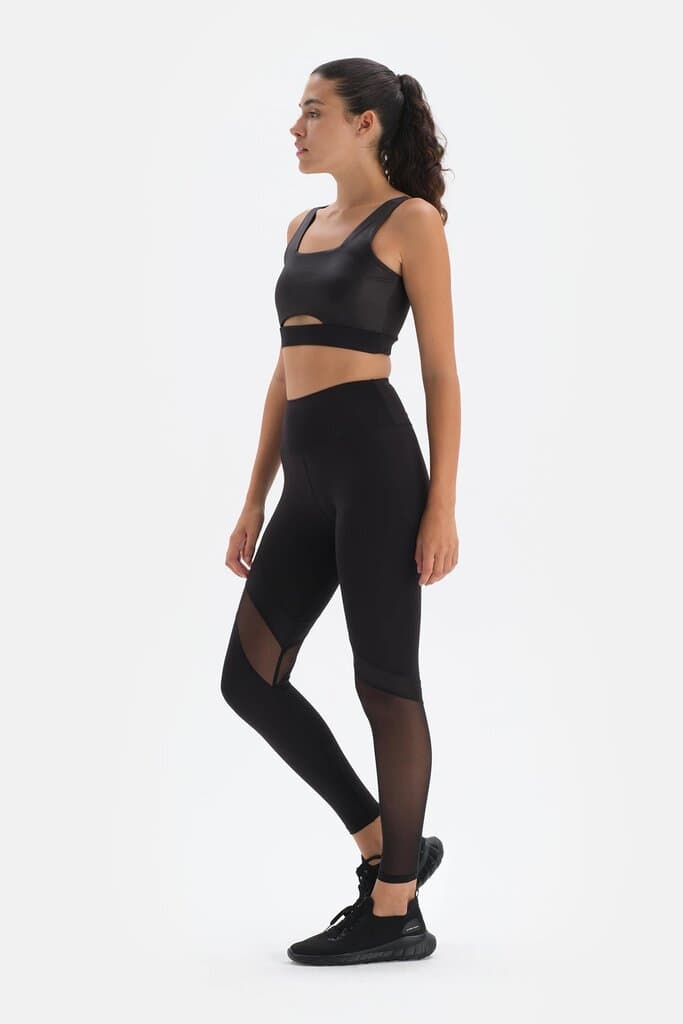 Black Dagi Active Panel Leggings 3