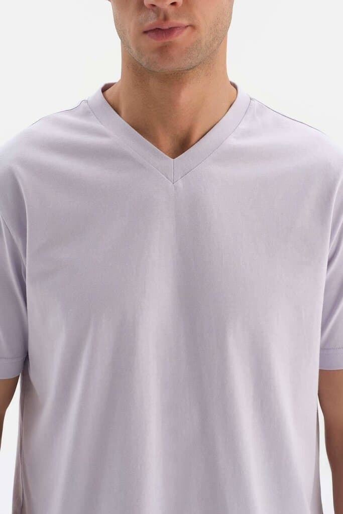 Dagi V-Neck Basic Supima T-Shirt 5