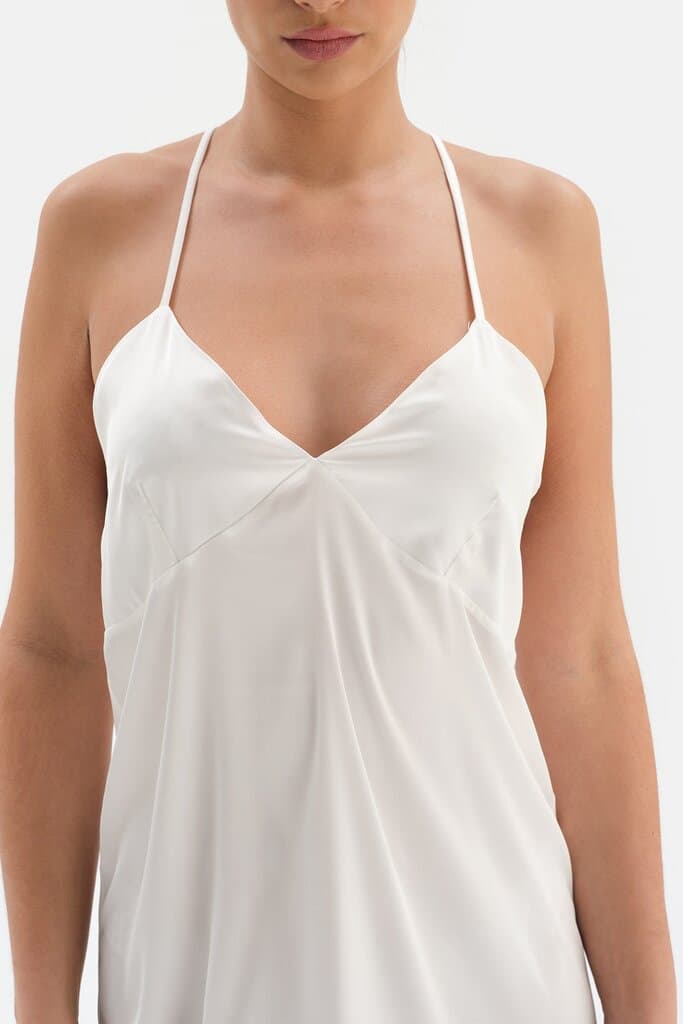 Dagi White Satin Bride Nightgown 3