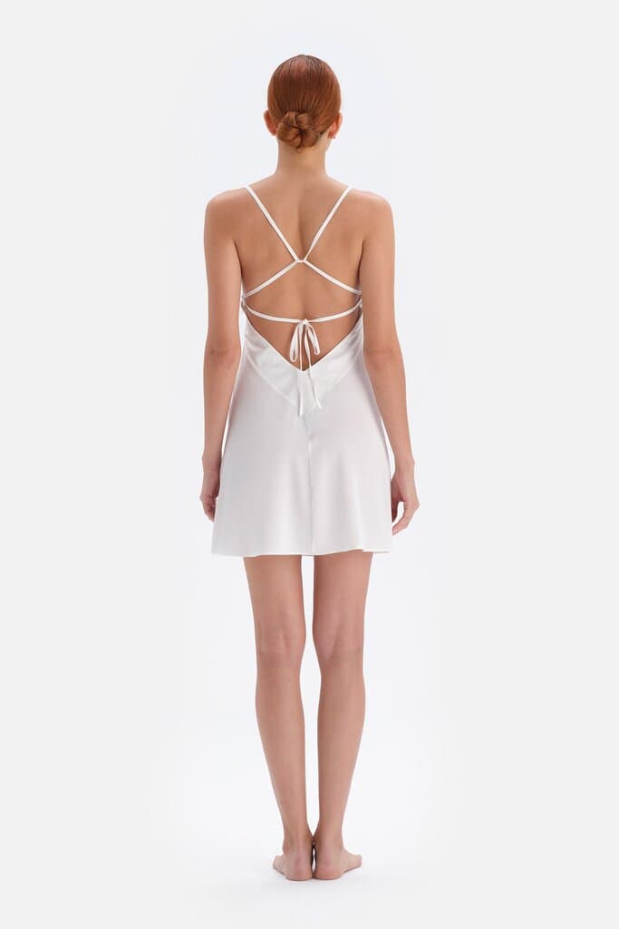 Dagi White Satin Bride Nightgown 7