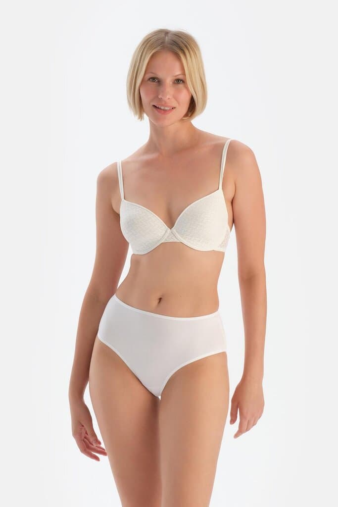 Dagi Women's White High-Waisted 3-Pack Briefs 2
