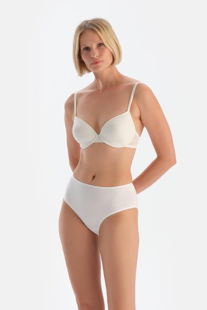 Dagi Women's White High-Waisted 3-Pack Briefs 5