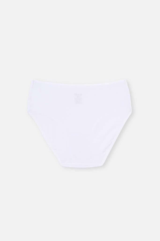 Dagi Women's White High-Waisted 3-Pack Briefs 7