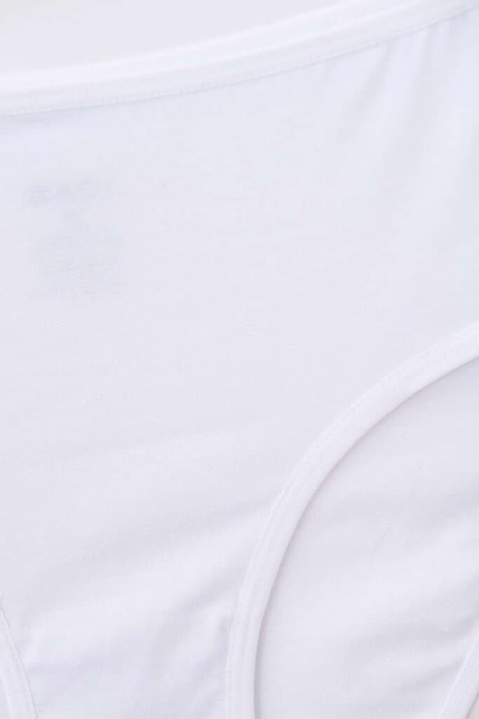 Dagi Women's White High-Waisted 3-Pack Briefs 8