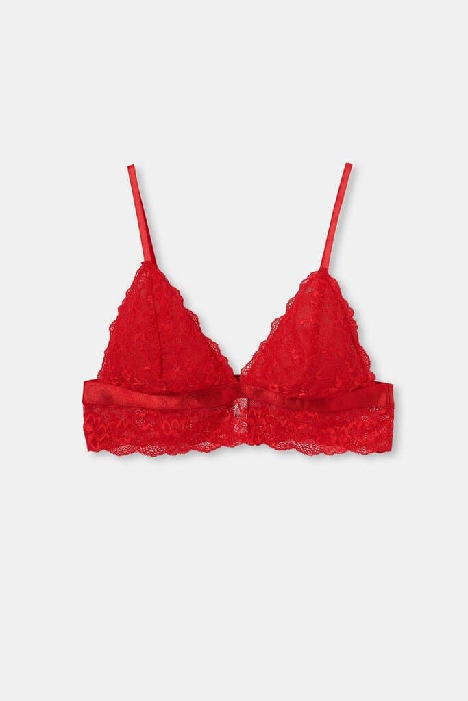 Dagi Red Lace Bralette