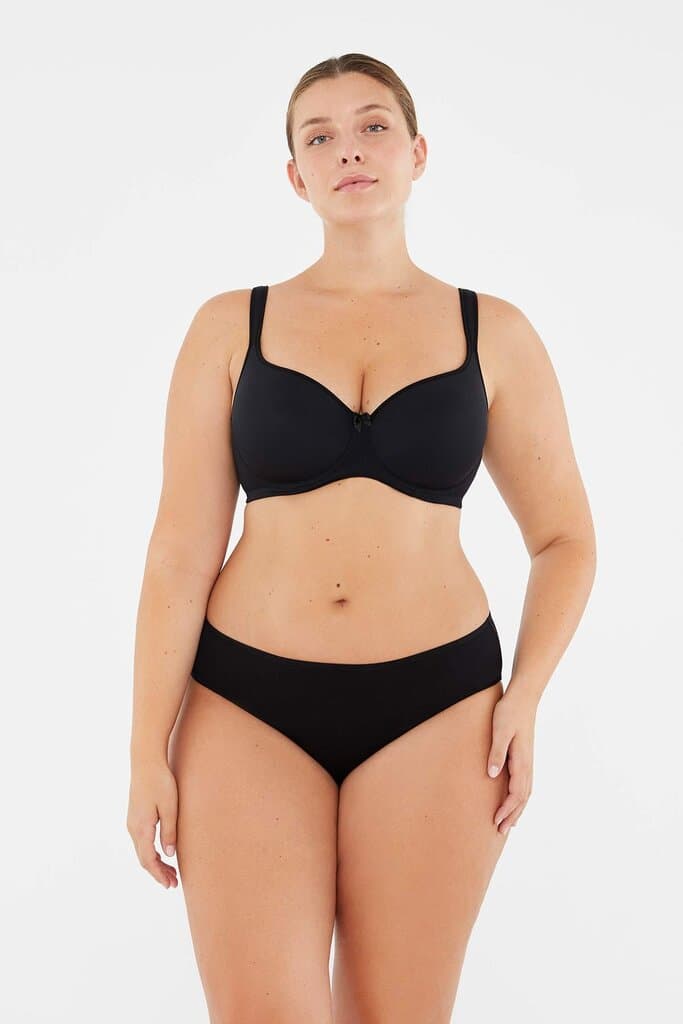 Dagi Black Angel Non-Padded Minimizer Bra 4