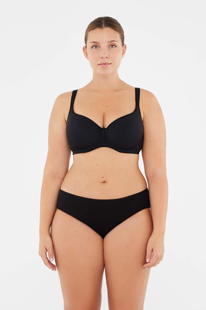 Dagi Black Angel Non-Padded Minimizer Bra 6