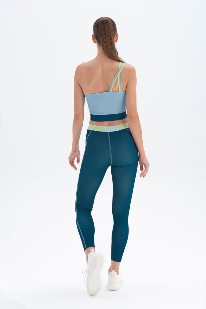 Dagi Blue Mountain Active One-Shoulder Sports Bra 2