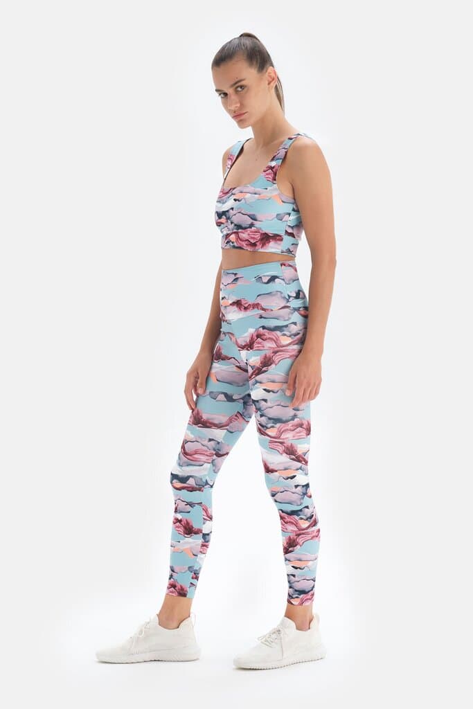 Patterned Dagi Active Patterned Sports Bra 6