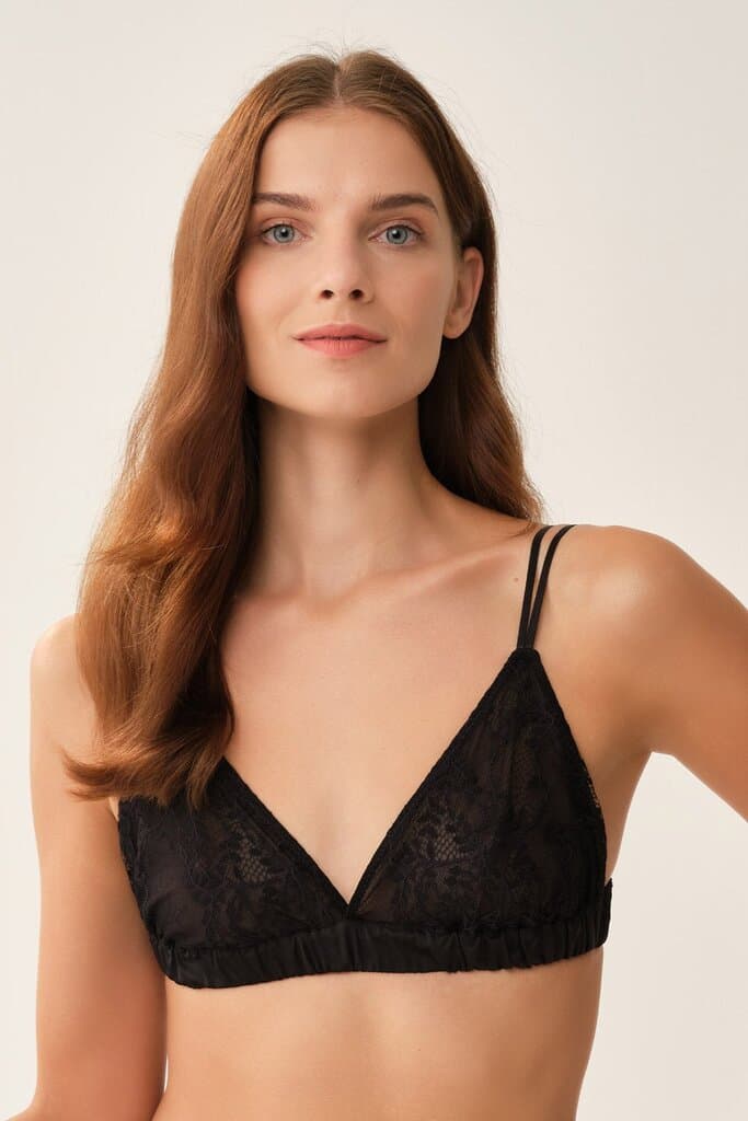 Dagi Black Wireless Bralette