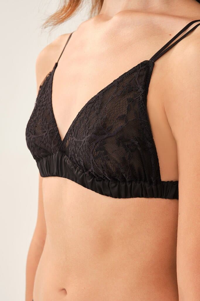 Dagi Black Wireless Bralette 3