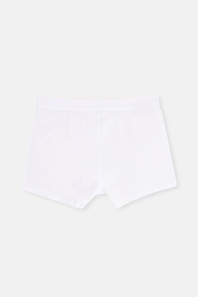 Dagi White Compact Plain 3-Pack Boxer Shorts 3