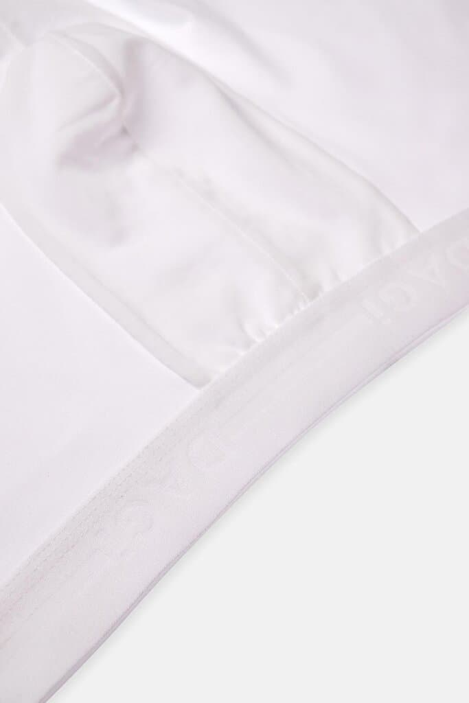 Dagi White Compact Plain 3-Pack Boxer Shorts 4