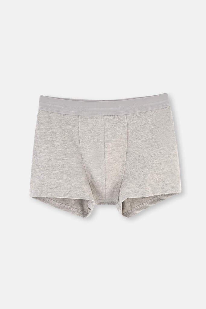 Dagi Navy Blue Melange Compact Plain 3-Pack Boxer Shorts 3
