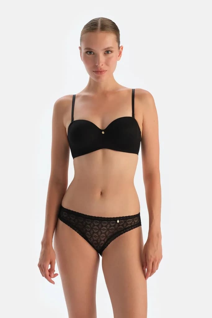 Dagi Brown Almira Strapless Empty Cup Single Bra 5
