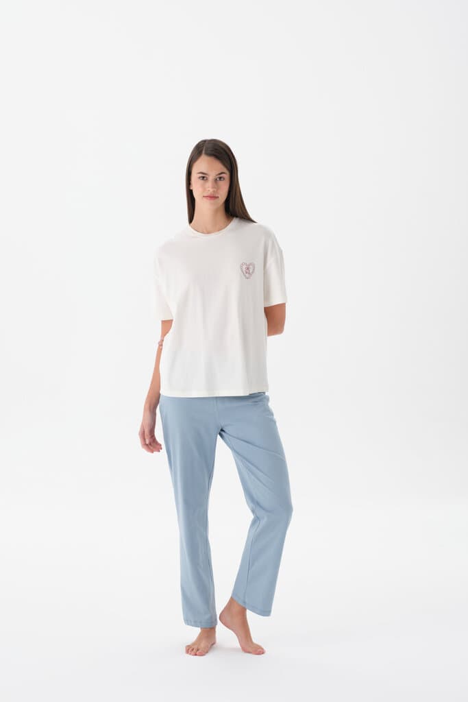 Eros O-Neck Pajama Set