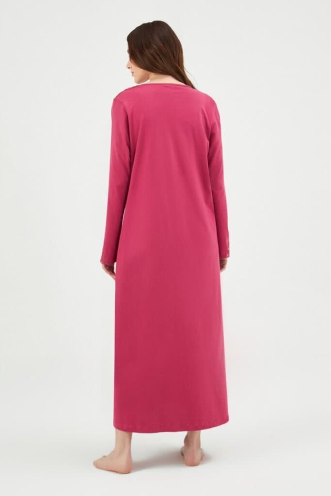 Eros Cotton Lace Detail Nightdress 5