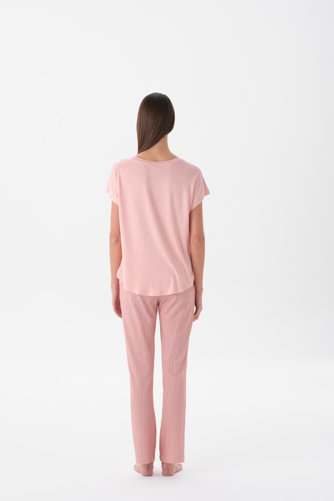 Eros V-Neck Pajama Set 2