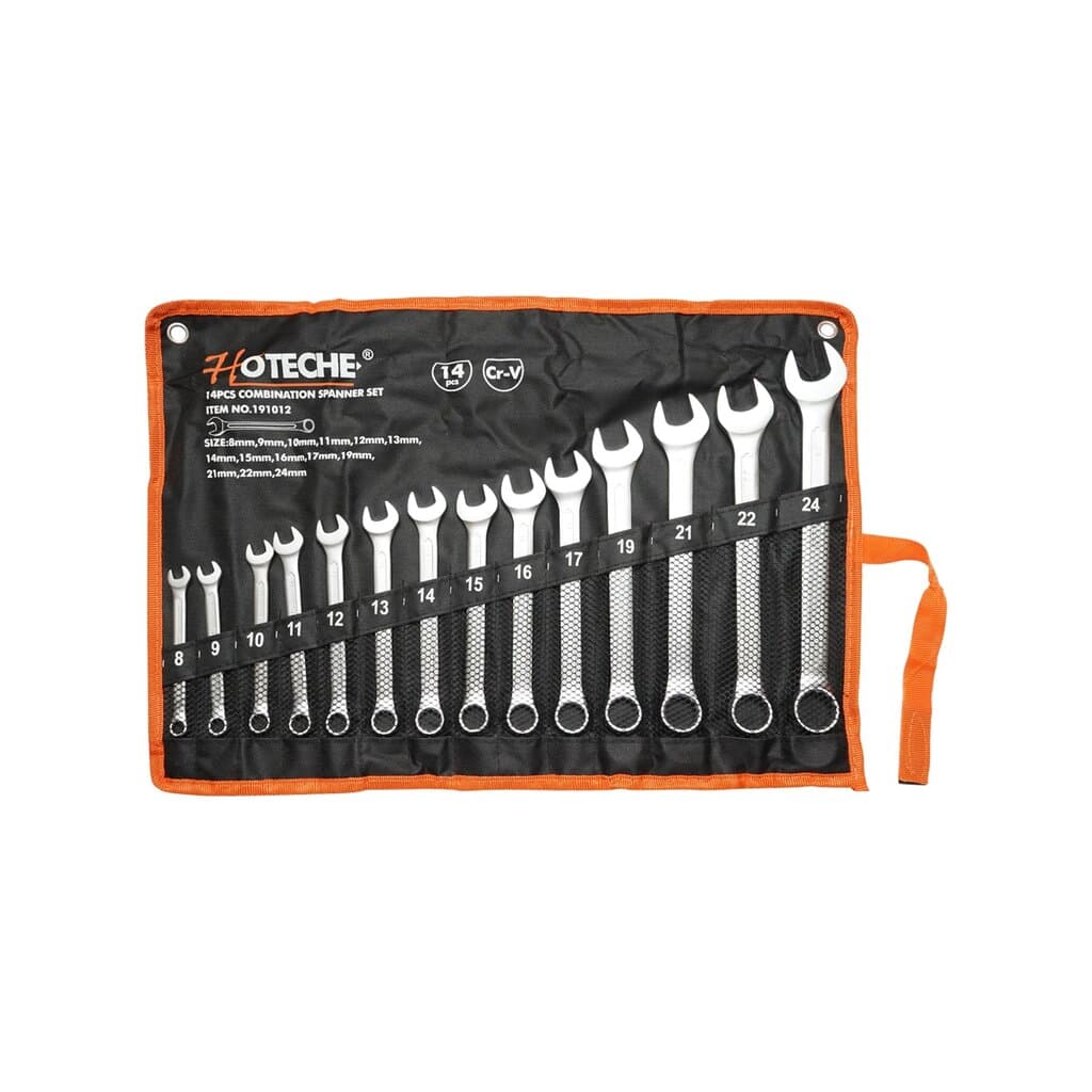 HOTECHE 14pcs Combination Spanner Set