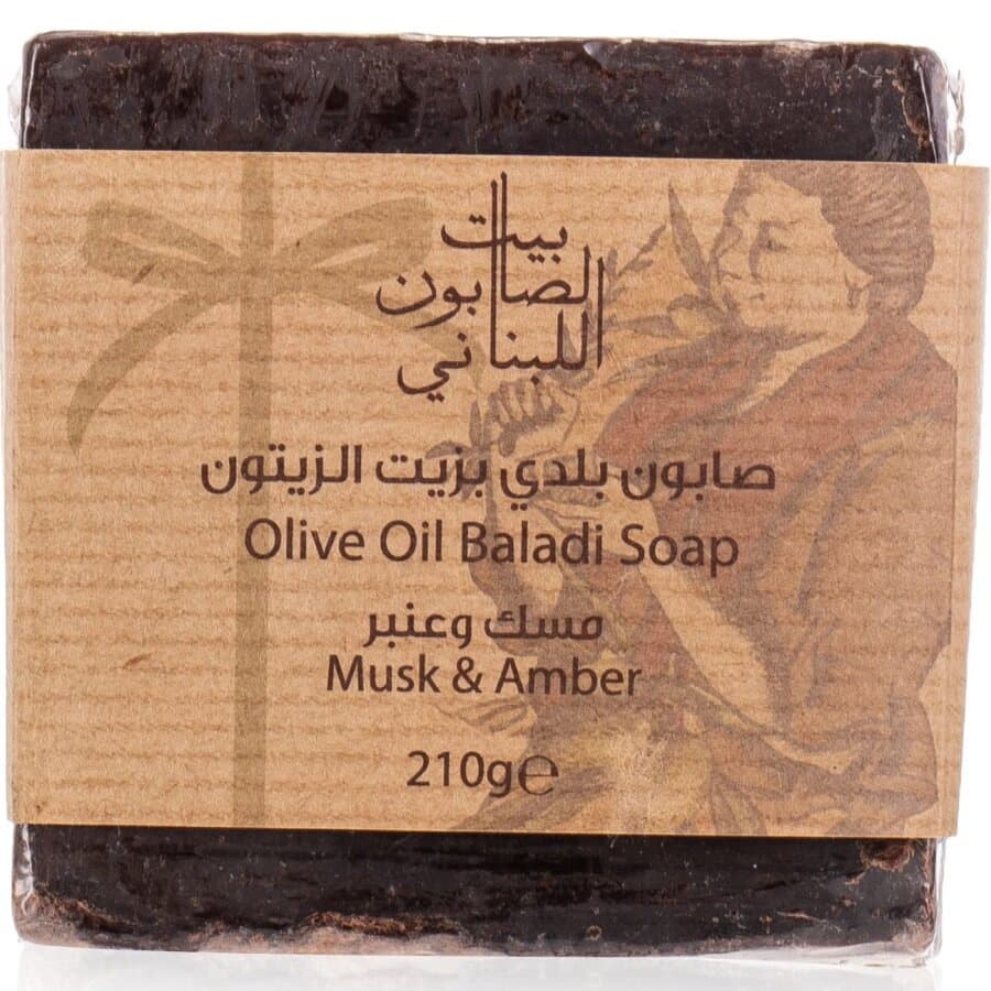 Olive Oil Baladi Soap Musk & Amber 210 g