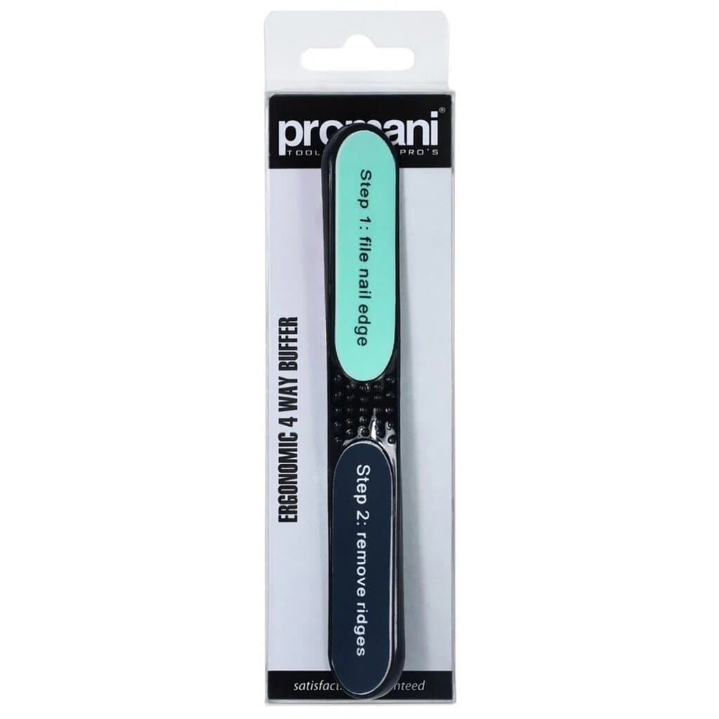 Promani Ergonomic 4 Stage Nail Polishing File