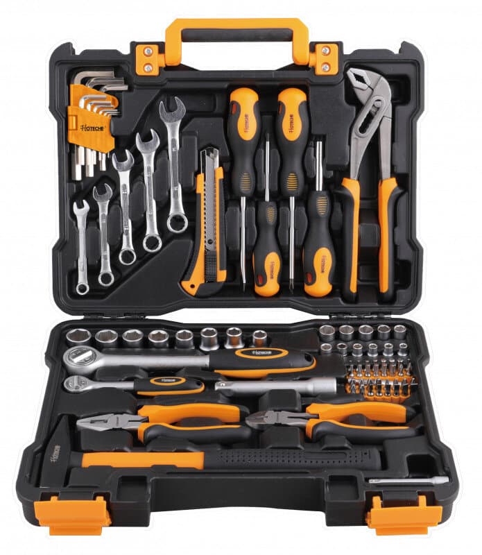 HOTECHE 79pcs 1/4"Dr. &1/2"Dr.Tool Set