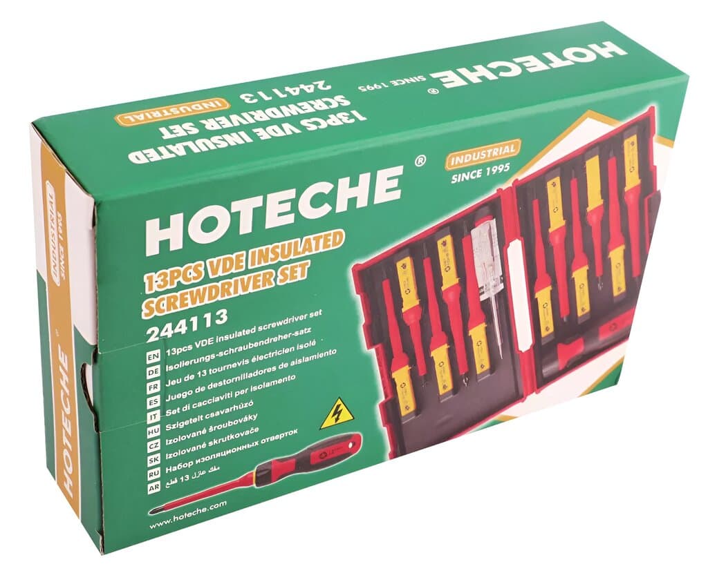 HOTECHE 13pcs Vde Insulated Screwdriver Set 2