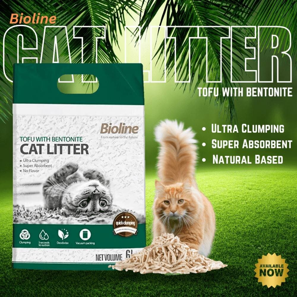 Bioline Tofu Bentonite Litter - 6L 3