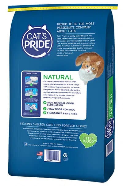 Cat’s Pride Natural - 20lb 4