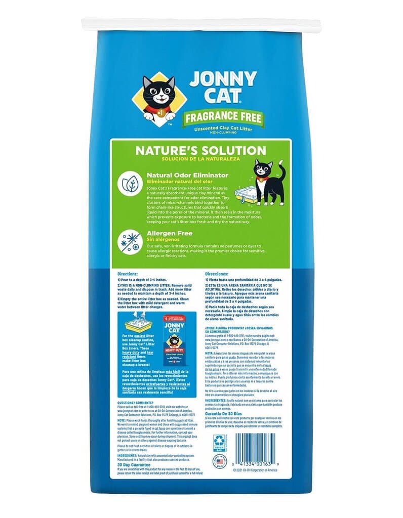 JONNY CAT Unscented Litter - 20lb 2