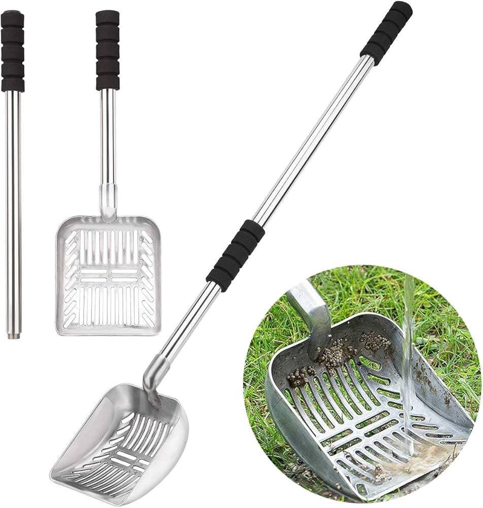 Metal Litter Shovel - 80cm
